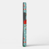 Farbenfrohe Weihnachtsmuster Case-Mate iPhone Hülle (Rückseite / Rechts)