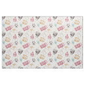 Farbenfrohe Weihnachtsmuster Stoff (Fat Quarter (45,7 x 55,9 cm))