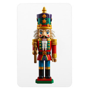 Farbenfrohe Weihnachtsnachtscreme Magnet