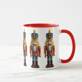 Farbenfrohe Weihnachtsnachtscreme Tasse