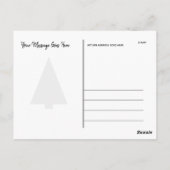 Farbenfrohe Weihnachtspostkarte HAMbWG Postkarte (Rückseite)