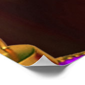 Farbenfrohe Weihnachtsschmuck Jamboree Poster (Ecke)