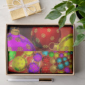 Farbenfrohe Weihnachtsschmuck Jubilee Seidenpapier (Geschenk)