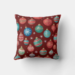 Farbenfrohe Weihnachtsschmuck Kissen