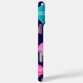 Farbenfrohe Weihnachtsschmuck Mit Monogramm Case-Mate iPhone Hülle (Rückseite / Rechts)