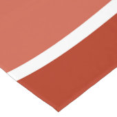 Farbenfrohe Wellen im Retrostil Kurzer Tischläufer (Ecke)