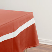 Farbenfrohe Wellen im Retrostil Tischdecke (Beispiel)