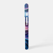 Farbenfrohe Wellen iPhone 16 Hülle (Linke Seite)
