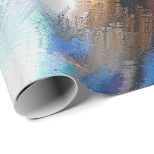 Farbenfrohe Western-Performance-Pferd Geschenkpapier (Rolleneckpunkt)