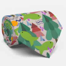 Farbenfrohe Whimsical Forest Fish Nature