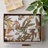 Farbenfrohe Whimsical Herbst Rustikale Blätter Seidenpapier (Geschenk)