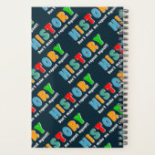 Farbenfrohe Wiederholungsgeschichte Planer (Rückseite)