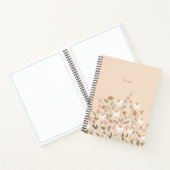 Farbenfrohe wild lebende Blume II Notizblock (Innenseite)