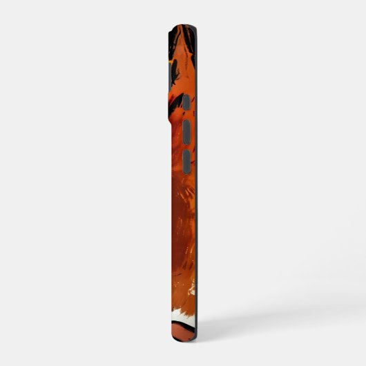 Farbenfrohe Wild Tiger's Eye Phone Case iPhone 16 Hülle (Linke Seite)