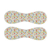 Farbenfrohe Wildblume Muster Hübsche Natur Baseball (Paneele)