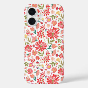 Farbenfrohe Wildblume Sommer Floral Case-Mate iPho iPhone 16 Hülle