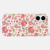 Farbenfrohe Wildblume Sommer Floral Case-Mate iPho iPhone Hülle (Rückseite (Horizontal))