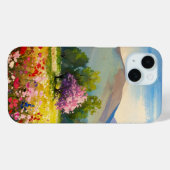 Farbenfrohe Wildblume Wiesenblüte Case-Mate iPhone Hülle (Rückseite (Horizontal))