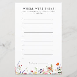 Farbenfrohe Wildblume, wo sie spielen