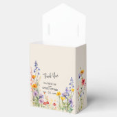 Farbenfrohe Wildblumen Elegante Hochzeit Vielen Da Geschenkschachtel (Geöffnet)