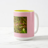 Farbenfrohe wilde Tinten Berries Tinte Blüte Zweifarbige Tasse (VorderseiteRechts)