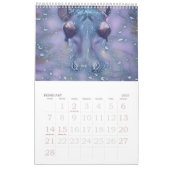 Farbenfrohe Wildnis Digitaler Pop Kalender (Feb 2027)