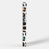 Farbenfrohe Wildtiere & tropische Blätter Case-Mate iPhone Hülle (Rückseite / Rechts)