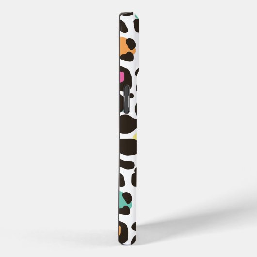 Farbenfrohe Wildtiere & tropische Blätter Case-Mate iPhone Hülle (Rückseite / Rechts)