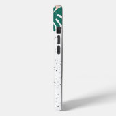 Farbenfrohe Wildtiere & tropische Blätter Case-Mate iPhone Hülle (Rückseite / Links)