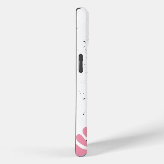 Farbenfrohe Wildtiere & tropische Blätter Case-Mate iPhone Hülle (Rückseite / Rechts)