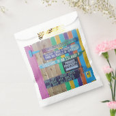 Farbenfrohe Willkommensinsel Zeichen Karibik Geschenktütchen (Versiegelt)