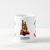 Farbenfrohe WINDRUSH GENERATION 75 Jahre Jubiläum Kaffeetasse (Mittel)