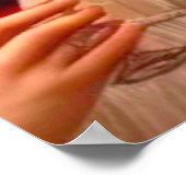 Farbenfrohe Wine Mama Zitat Wein nicht Retro gesty Poster (Ecke)