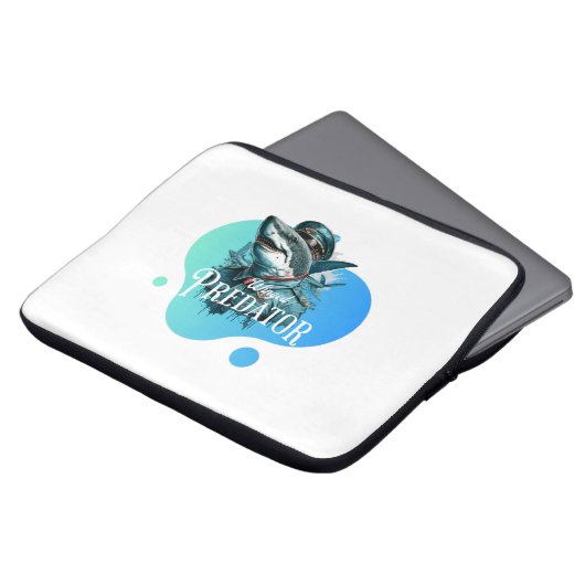 Farbenfrohe Winged Predator Laptop Sleeves (Vorne Oben)