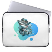 Farbenfrohe Winged Predator Laptop Sleeves (Vorderseite)