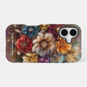 "Farbenfrohe Winterfreude" iPhone 16 Hülle (Rückseite (Horizontal))