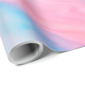 Farbenfrohe Wirbel aus abstraktem Marmor Geschenkpapier (Rolleneckpunkt)