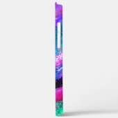 Farbenfrohe Wirbel Marmorflüssiges Kunstwerk Abstr Case-Mate iPhone Hülle (Rückseite / Links)