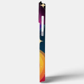 Farbenfrohe Wirble Hintergrundbilder Telefoncase Case-Mate iPhone Hülle (Rückseite / Links)