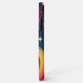 Farbenfrohe Wirble Hintergrundbilder Telefoncase Case-Mate iPhone Hülle (Hinten/Links)