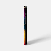 Farbenfrohe Wirble Hintergrundbilder Telefoncase iPhone Hülle (Linke Seite)