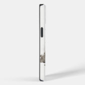 Farbenfrohe Wolf und Florals Wasserfarbe Natur Case-Mate iPhone Hülle (Rückseite / Rechts)