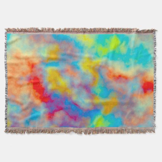 Farbenfrohe Wolken Decke (Vorderseite)