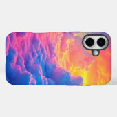 Farbenfrohe Wolken - Fall Case-Mate iPhone Hülle (Rückseite (Horizontal))