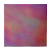 Farbenfrohe Wolken Fliese (Vorderseite)