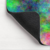 Farbenfrohe Wolken Mousepad (Ecke)