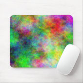 Farbenfrohe Wolken Mousepad (Mit Mouse)