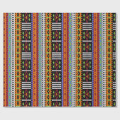 Farbenfrohe Wrapping Paper Geschenkpapier (Flach)