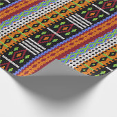 Farbenfrohe Wrapping Paper Geschenkpapier (Ecke)