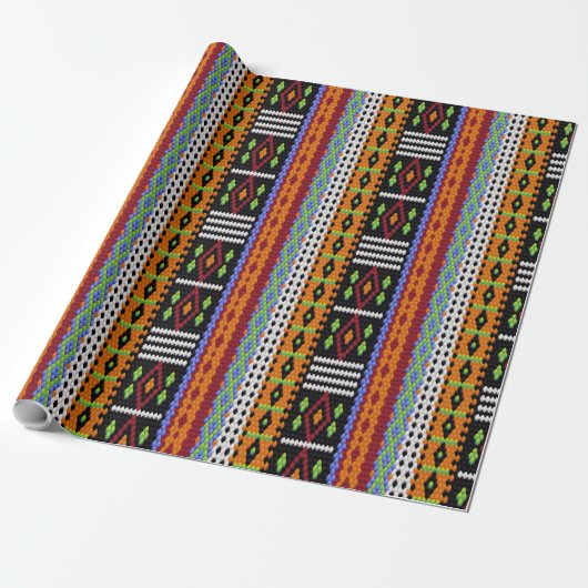 Farbenfrohe Wrapping Paper Geschenkpapier (Ungerollt)